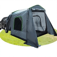Tente de hayon pour SUV 4 saisons - Imperméable et résistante au vent - Abri familial pour le camping pour voiture/fourgonnette/jeep