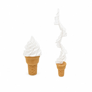 Jouet anti-stress en plastique imprimé en 3D, épée télescopique en forme de crème glacée, jouet de décompression rétractable pour les plus de 14 ans - Product Image 1