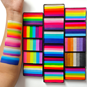สีทาหน้าเค้กแบบศิลปะน้ำสีรุ้งแบบกันแสงยูวีปลอดสารพิษติดโลโก้ได้ตามต้องการ - Product Image 3