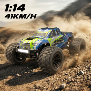 MJX 14208 1/14 Auto RC sin Escobillas 4WD de Alta Velocidad 53km/h, Camioneta Todoterreno a Control Remoto, Serie <span class=keywords><strong>Hyper</strong></span> Go RTR - Product Image 3