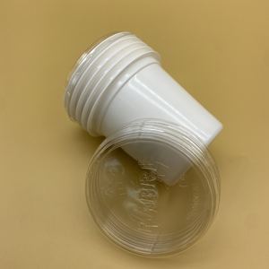 Sulide Fabricants <span class=keywords><strong>de</strong></span> pots <span class=keywords><strong>de</strong></span> <span class=keywords><strong>yaourt</strong></span> vides imprimés sur mesure 280ML Gobelet en plastique jetable blanc pour <span class=keywords><strong>yaourt</strong></span>, céréales et PP avec couvercle transparent - Product Image 6