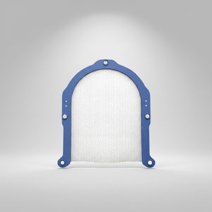 หน้ากากป้องกันศีรษะแบบโครงยู สำหรับผู้ป่วยโรคลมบ้าหมอน ใช้ในการรังสีบำบัด  หน้ากากเทอร์โมพลาสติกสำหรับการรักษาด้วยรังสีทางเนื้องอกวิทยา - Product Image 6