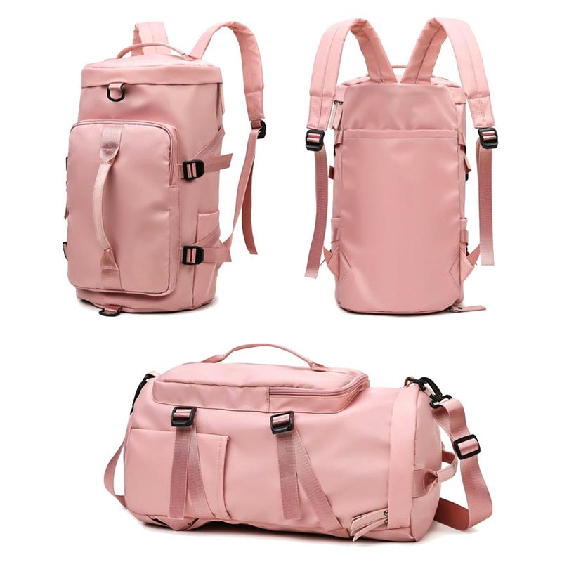 Оптовая продажа, Спортивная розовая Водонепроницаемая женская спортивная сумка