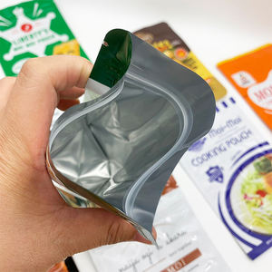 Retort Pouch Aluminum <b>Foil</b> Stand up Zipper With LOGO High Temperature <b>Cooking</b> Moi Moi <b>Cooking</b> Pouch - Product Image 3