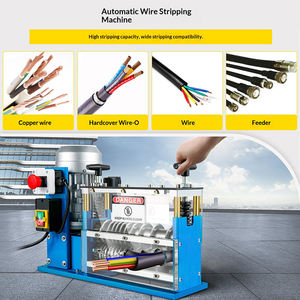 Spellatura Cavi Elettrici Automatica 220V ad Alta Sicurezza, Resistente all'Usura, Multi-Foro per Riciclo Cavi in Rame - Product Image 2