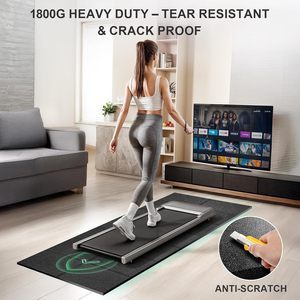 Tappetini per Yoga Premium 1/4 "spesso 68" x 24 "pieghevole Anti-scivolo impermeabile tapis roulant attrezzatura per esercizi per bici protezione da pavimento - Product Image 2