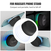 Budi 7 Lights Dual 1 Inch Speaker Bluetooth Nirkabel Luar Ruangan Berdaya Tinggi untuk Panggung Besar, Karaoke, dan Pesta