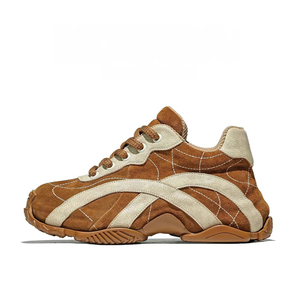 Zapatillas Chunky de Cuero Genuino para Hombre Yearning (Colección Primavera/Otoño) Diseño Retro-Contemporáneo Premium de Grano Completo (3-5cm) - Product Image 1