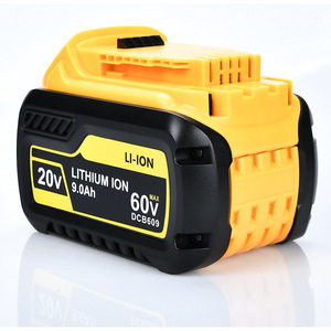 แบตเตอรี่ลิเธียมอิออน Quanchuangda 20V 9.0Ah 60V Max DCB609 สำหรับเครื่องมือไฟฟ้า - Product Image 3