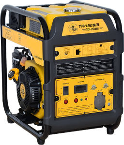 Générateur à essence TieKeHan TKH6000i 5.0kW 6.25kVA triphasé 230V, double refroidissement air-huile, démarrage facile, léger et portable TKH6000i - Product Image 5