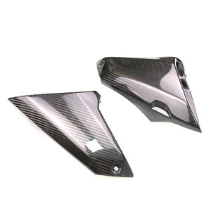 Carenados laterales de fibra de carbono para motocicleta, cubierta de admisión de aire para Yamaha MT <span class=keywords><strong>09</strong></span> <span class=keywords><strong>FZ</strong></span> <span class=keywords><strong>09</strong></span> MT09 FZ09 <span class=keywords><strong>2017</strong></span> 2018 - Product Image 5