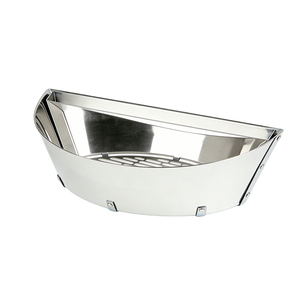 Pinnovo Char-Basket Porte-charbon en acier aluminisé, paniers à charbon pour grillades indirectes, compatibles avec les grils à charbon de bois de grande taille - Product Image 3