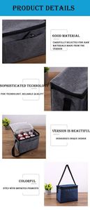 Bolsa Térmica para Llevar Comida, con Logotipo Personalizado, para Entrega de Comida Rápida, Aislamiento Térmico para Vino, Alimentos y Almuerzo - Product Image 2