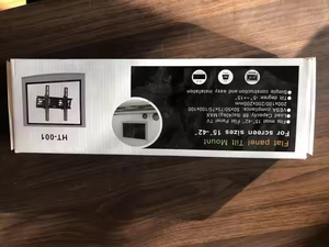 Taille du téléviseur 15 ''-42'' <span class=keywords><strong>Support</strong></span> de montage mural <span class=keywords><strong>TV</strong></span> <span class=keywords><strong>Support</strong></span> de cadre <span class=keywords><strong>TV</strong></span> à écran plat Inclinaison de 15 degrés avec niveau pour moniteur - Product Image 2