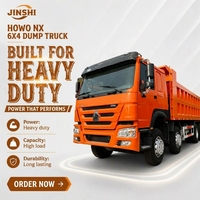 Б/у самосвал SINOTRUK HOWO 6X4, 351-450 л.с., Евро-2, грузоподъемность 30 тонн, для горнодобывающей промышленности