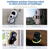 Robot inteligente de limpieza de ventanas Teendow Factory, Robot limpiador de ventanas portátil para el hogar con Control remoto