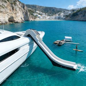 Tobogán Inflable Comercial para Yates, de 0.9 mm, Flotante en el Agua, para Entretenimiento al Aire Libre - Product Image 5