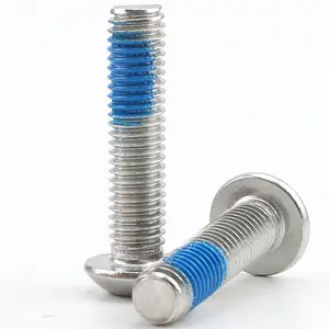 Non Standard Coated High Strength Stainless Steel Countersunk Head Cross Micro Thread Locked Screw With Dispensing Screws