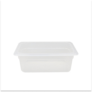 GN 1/4 65MM Container Without <b>Lid</b> Professional Plastic Food <b>Pan</b> Without <b>Lid</b> For Steam Tables - Product Image 2