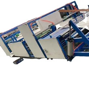 Hesheng 2021 Hot Sell Full-automatic cutter Cutting Machine Heat Sealing Hot Cutting Plastic Cutting fabric cutter