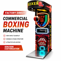 Machine de jeu d'arcade de boxe à monnayeur, modèle Ultimate Big Hit Punch, pour divertissement de rue