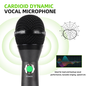 Microphone filaire d'annulation de bruit de scène professionnelle RD-W04 Microphone en métal adapté au chant vocal - Product Image 5