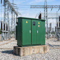 Huaxin 10 kV 1000 kVA Autotransformateur triphasé immergé dans l'huile, monté sur socle, type boîtier compact, pour poste de transformation mobile industriel