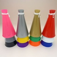 Megáfono de Fútbol de Bajo Precio, Micrófono para Animar en Partidos de Fútbol, Megáfono de Fútbol Colorido de ABS