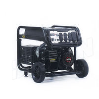Générateur d'essence portable BISON BS13000E 10kW 10kVA triphasé refroidi par air, réservoir de carburant de 40L, 670CC, 50/60Hz, 220V/380V DC