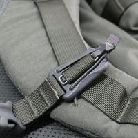 Sac à dos tactique robuste à cadre externe en Cordura 500D, fermeture éclair YKK, système Molle, nylon imperméable, réglable, 36-56L, pour randonnée en extérieur