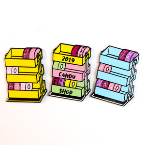 Promotional Custom <strong>Metal</strong> Book Lover Enamel Lapel Pins Bookish Suppliers - Product Image 1