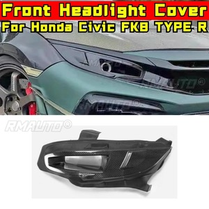 Cubierta de Faro Delantero para Honda Civic, Kit de Carrocería para Honda Civic 10ª Gen FK8 TYPE R, Protectores de Faro, Accesorios para Auto - Product Image 1