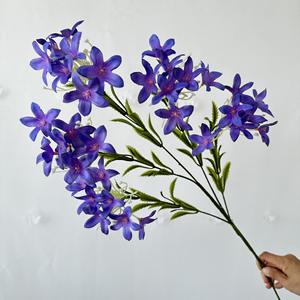 Venta al por mayor de flores de geranio de colores, ramo de boda, <span class=keywords><strong>geranios</strong></span> <span class=keywords><strong>artificiales</strong></span>, <span class=keywords><strong>geranios</strong></span> <span class=keywords><strong>artificiales</strong></span> para boda, venta al por mayor de La K-0121 - Product Image 6