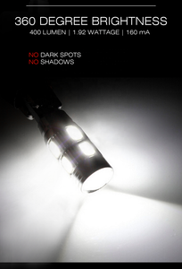 Bombilla LED T10 Canbus Sin Errores 8SMD 1210 W5W 2825 194 168 174 Luz para Coche Puertas Marcador <span class=keywords><strong>Matricula</strong></span> Interior 12V blanco - Product Image 4