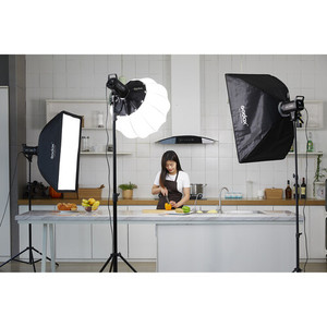 Godox SL100D SL-100D 100W 5600K bianco pannello <span class=keywords><strong>LCD</strong></span> LED Video luce continua uscita Bowens montaggio luce da Studio - Product Image 6