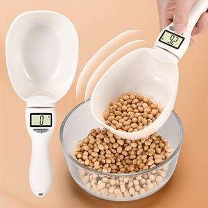 Smart Digital Spoon <b>Scale</b> 1Kg Capacity Plastic Food Measuring Tool For <b>Kitchen</b> Ingredient Weighing With Display - Product Image 1