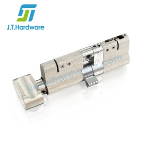 Euro Brass Lỗ mộng cửa xi lanh Hệ thống khóa Lỗ mộng xi lanh chức năng khẩn cấp cao an ninh khóa xi lanh - Product Image 5