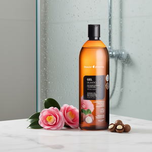 เจลอาบน้ำคาเมลเลียและน้ำมันแมคคาเดเมีย 500 มล. เพื่อผิวเนียนนุ่ม - Product Image 3