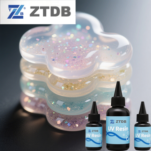 24 couleurs de résine liquide transparente en polyuréthane UV, pigment époxy pour la résine, non toxique, inodore, sûr pour la production artistique - Product Image 1