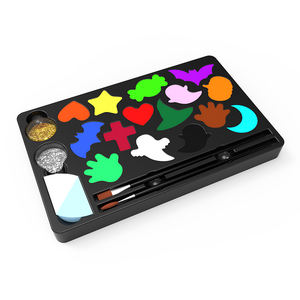 Pintura de arte corporal profesional, conjunto de pintura facial a base de agua para Halloween, gran oferta - Product Image 5