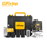 GSFIXTOP chine niveau Laser professionnel 4D vert auto-nivelant 360 degrés Horizontal Vertical 16 lignes niveau laser 4D/4d