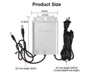 Mini Power Bank 12v Mini UPS for WiFi <b>Router</b> DVR CCTV Camera <b>Modem</b> ONU - Product Image 3