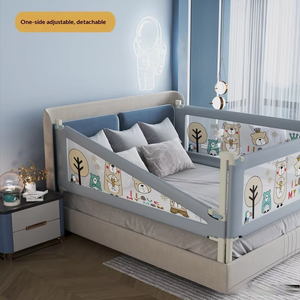 Barandilla de Cama para Bebé, Anticaídas, Altura Ajustable, Barandilla de Protección Elevada para Niños - Product Image 4