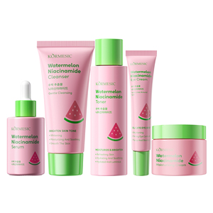 KORMESIC – Coffret de Soins Visage Certifié Bpom à la Pastèque et Niacinamide : Nettoyant, Essence, Tonique et Crème Réparatrice Éclaircissante - Product Image 5