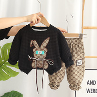 Ensemble d'Hiver pour Enfants 0-5 Ans, Vêtements pour Bébés Filles de 1 à 5 Ans, Tenue 2 Pièces pour Enfants