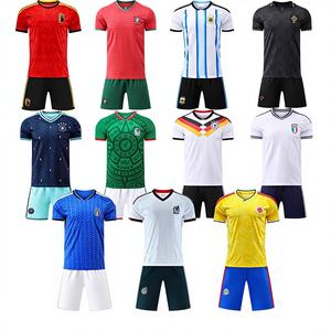 Camisetas de Fútbol 2026 para Adultos, de Manga Corta, de Poliéster, para Hombre y Mujer, de México, <span class=keywords><strong>Argentina</strong></span>, Alemania, Francia, Brasil, España, EE. UU. - Product Image 1