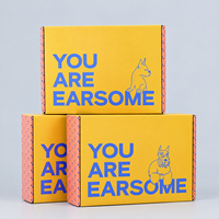 Boîte d'expédition en carton ondulé pour produits pour animaux de compagnie, impression couleur personnalisée, vente en gros, design aux couleurs vives