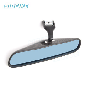 Bất sợi carbon gương chiếu hậu kính màu xanh đua gương cho tất cả các xe - Product Image 6