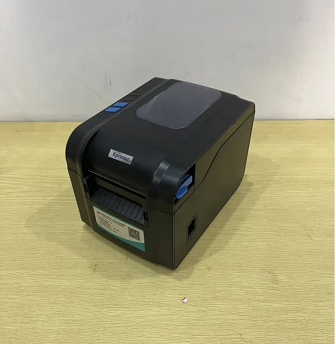 Xprinter adesivo térmico para impressão, impressora para etiqueta de 3 polegadas, usb + dente azul, XP-370B