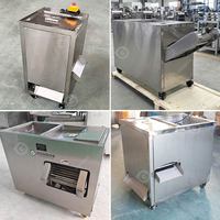 Nieuwe kleine handmatige industriële schilmachine voor groene plantains en bananen, inclusief snij- en schilmachine voor bananenchips.